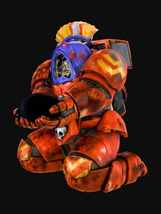 3D model for Warrior's Offering