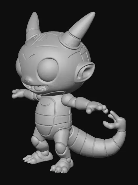 3D model for Dragonbot Toy