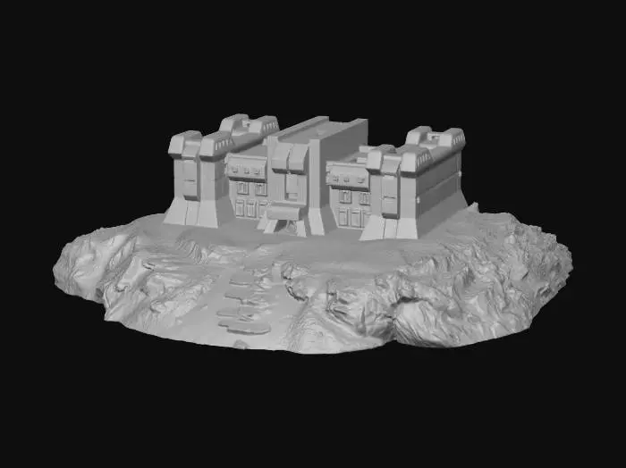 3D model for Fortress of Solitude