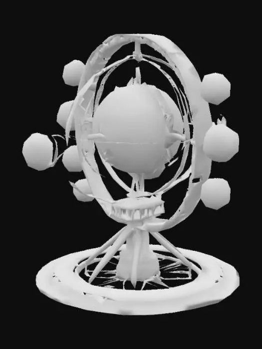 3D model for Celestial Garden Display
