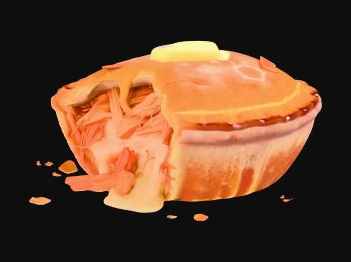 3D model for Empada de Frango