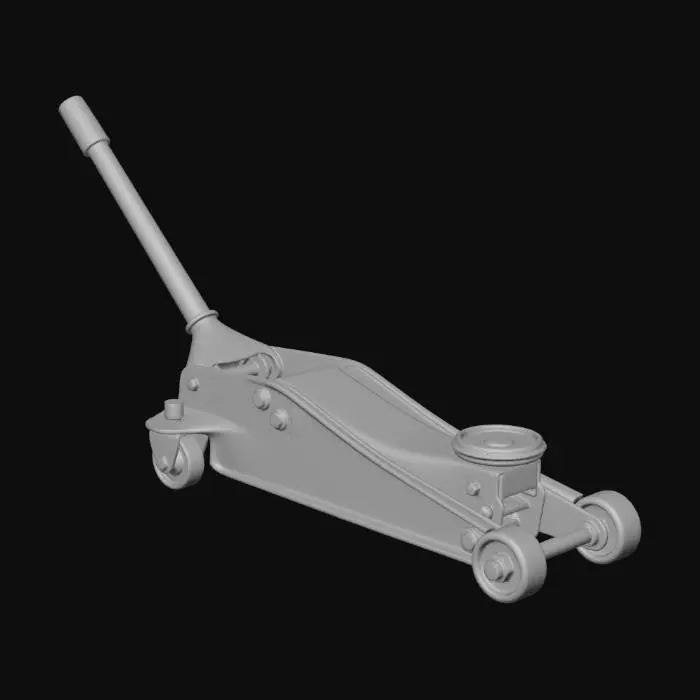 3D model for Rusty Floor Jack