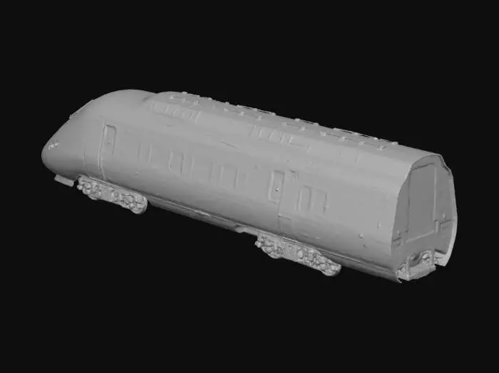 3D model for realistic Shinkansen 500 series train