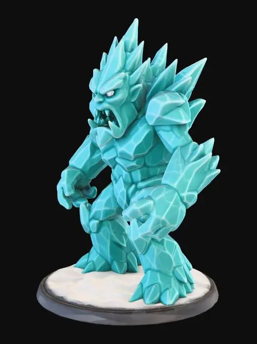 3D model for Frosted Stone Guardian