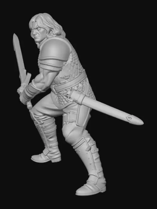 3D model for Caramon