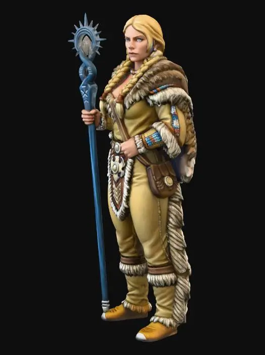 3D model for Mystic Wanderer