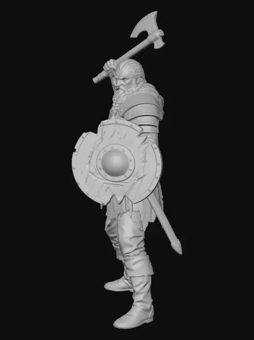 3D model for Warrior's Resolve