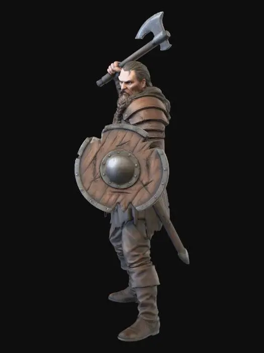 3D model for Warrior's Resolve