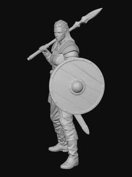3D model for Warrior's Resolve