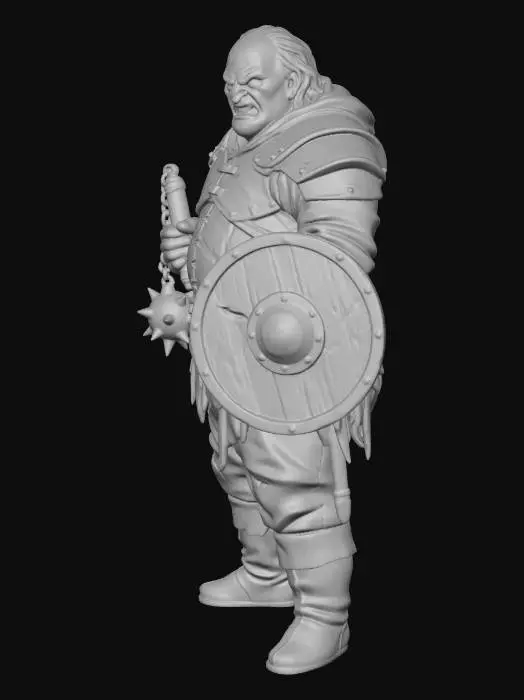 3D model for Warrior's Resolve