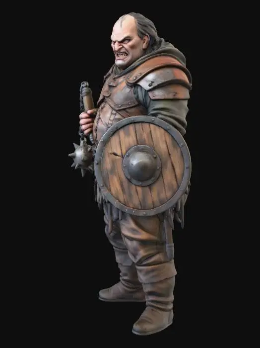 3D model for Warrior's Resolve