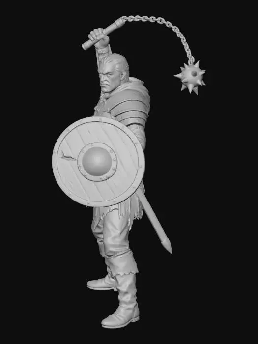 3D model for Warrior's Resolve