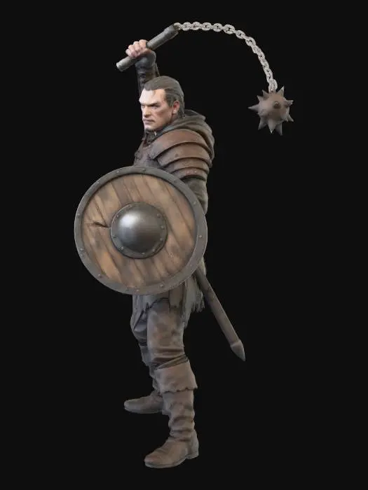 3D model for Warrior's Resolve