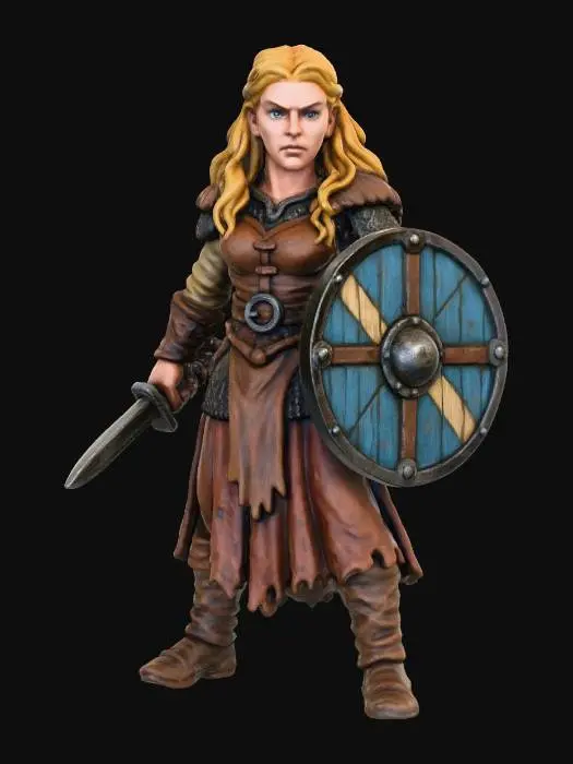 3D model for Shieldmaiden of the North