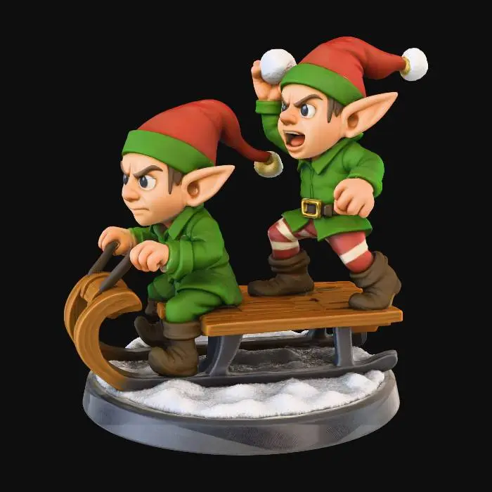 3D model for Winter Mischief