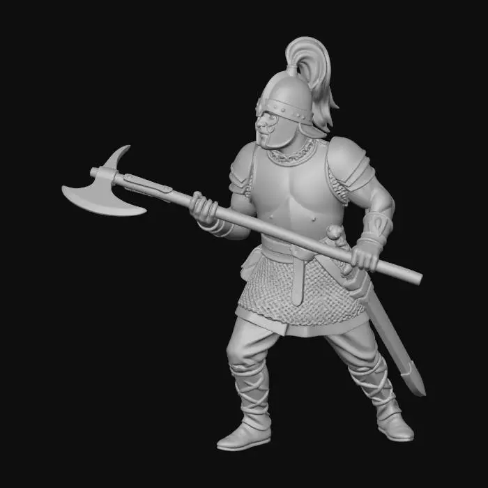 3D model for Warrior Sentinel