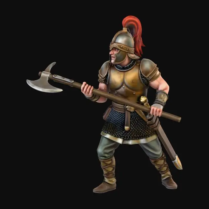 3D model for Warrior Sentinel