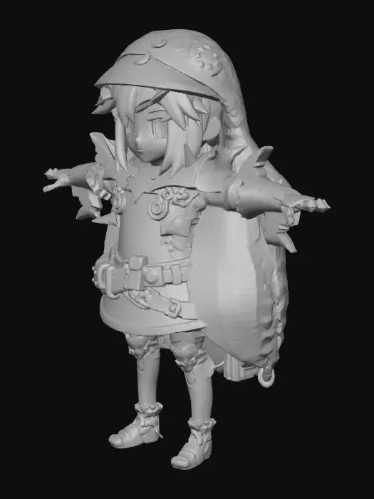 3D model for Duck Costume Character