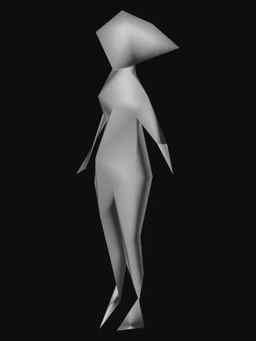 3D model for Low Poly Tiny