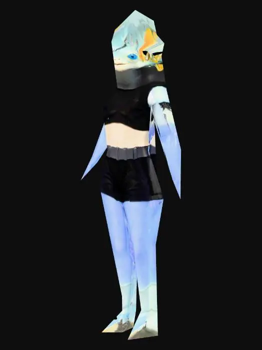 3D model for Low Poly Tiny