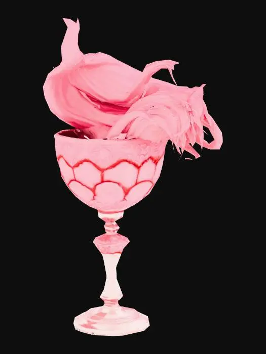 3D model for A chalice inspired by Miku Hatsune