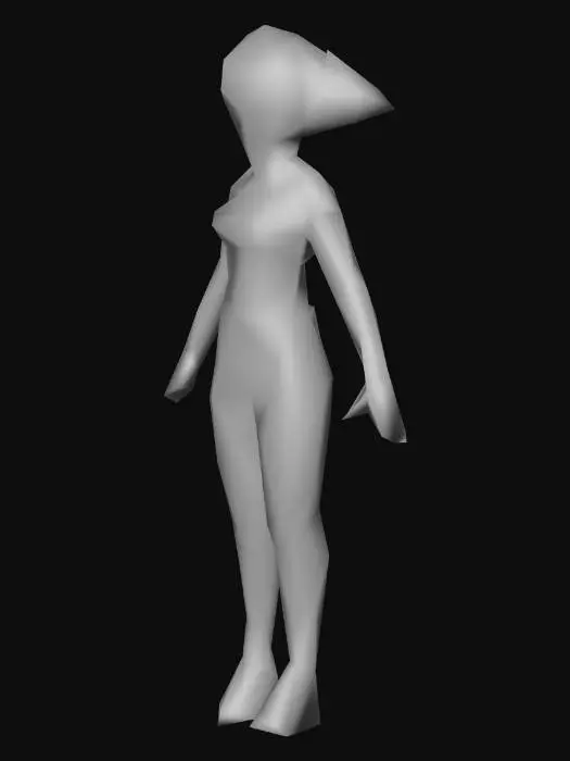 3D model for Low Poly Tiny