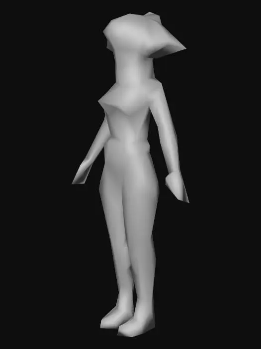 3D model for Low Poly Tiny