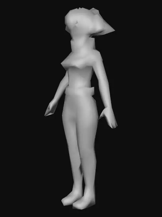 3D model for Low Poly Tiny