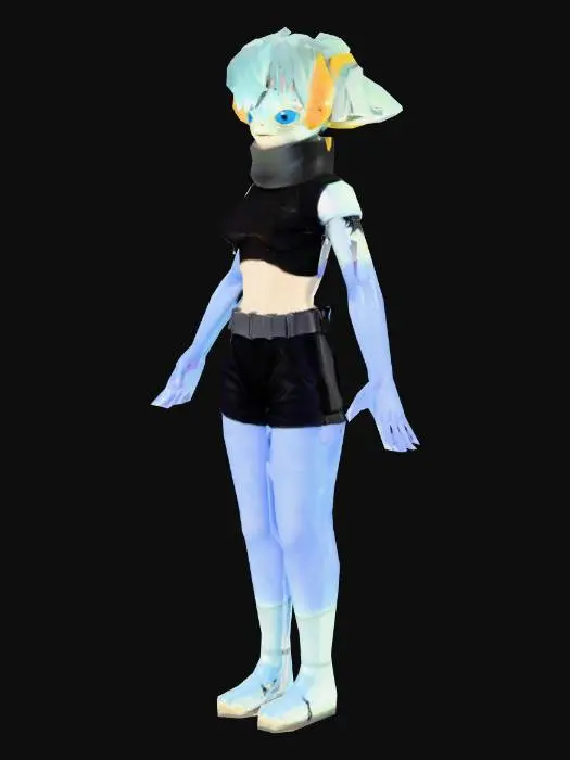 3D model for Low Poly Tiny