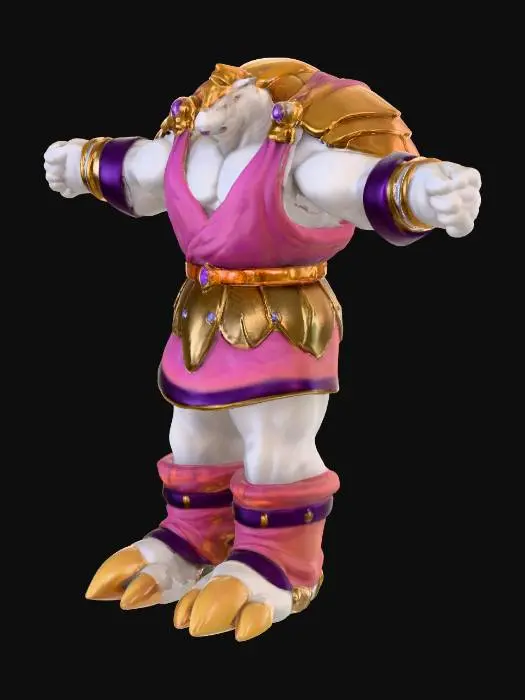 3D model for Behemoth Warrior