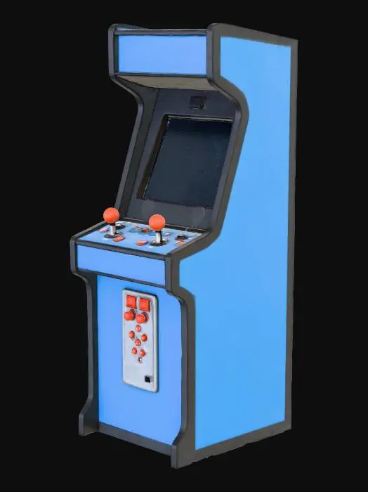 3D model for arcade cabinet