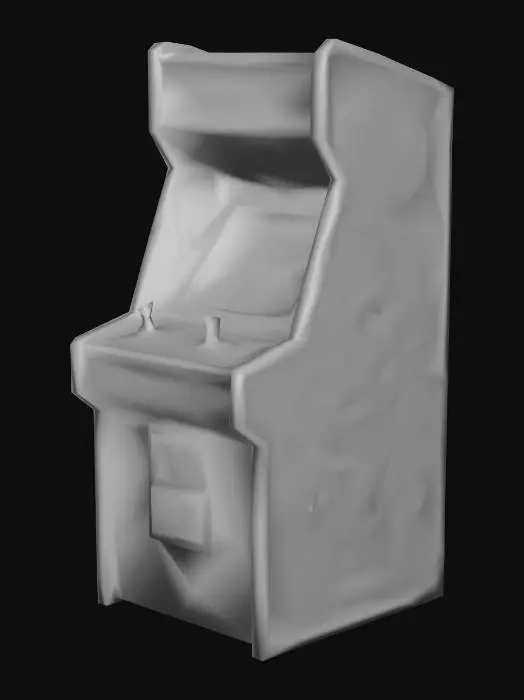 3D model for arcade cabinet