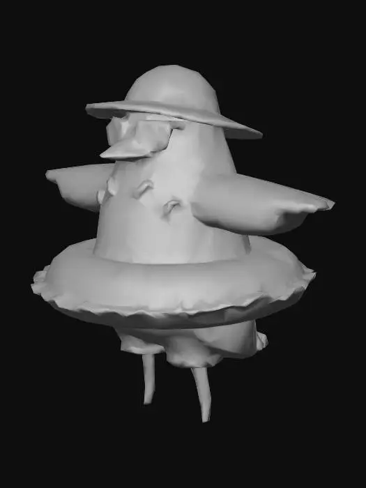 3D model for Beachy Penguin
