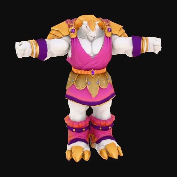 3D model for Behemoth Warrior