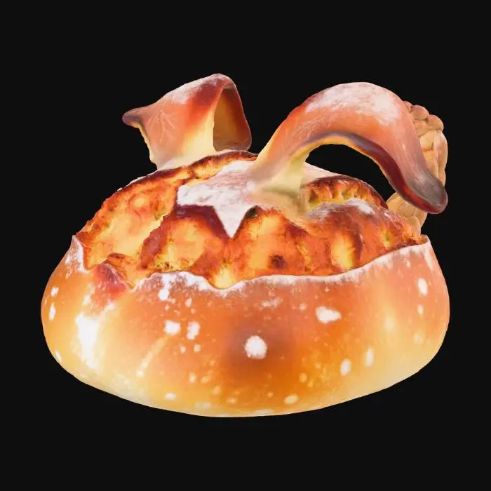 3D model for Bready Bunny Tail