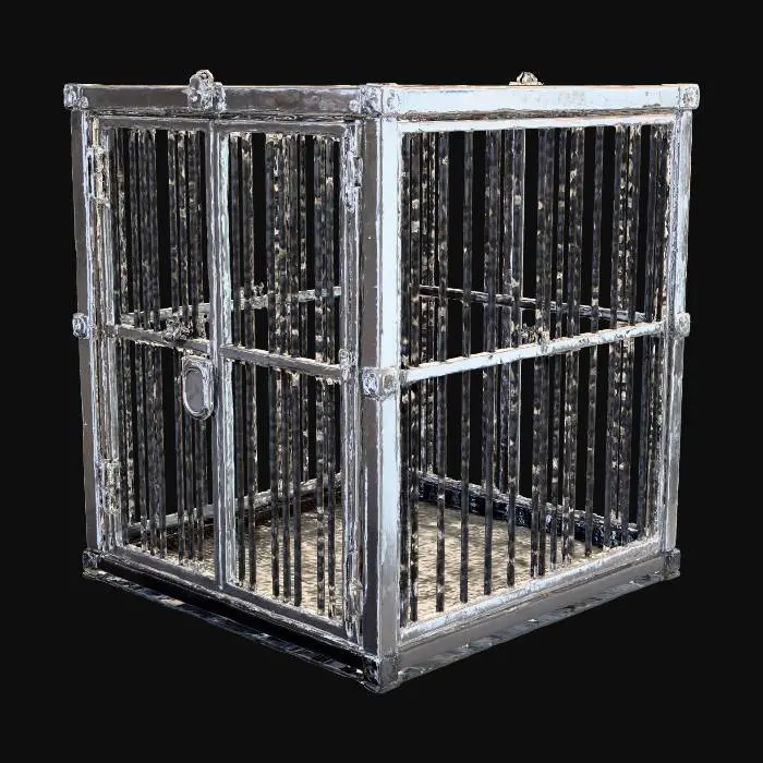 3D model for hyper realistic dog cage