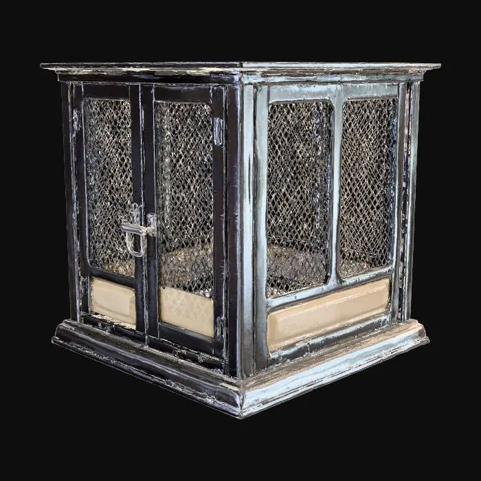 3D model for hyper realistic dog cage