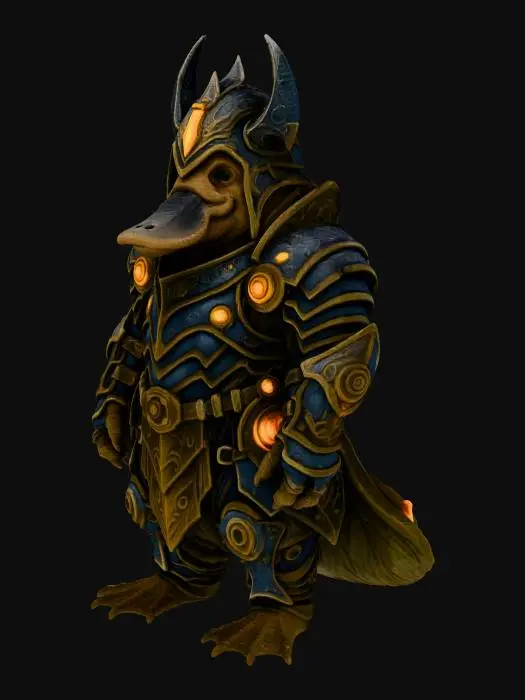 3D model for Platypus Knight