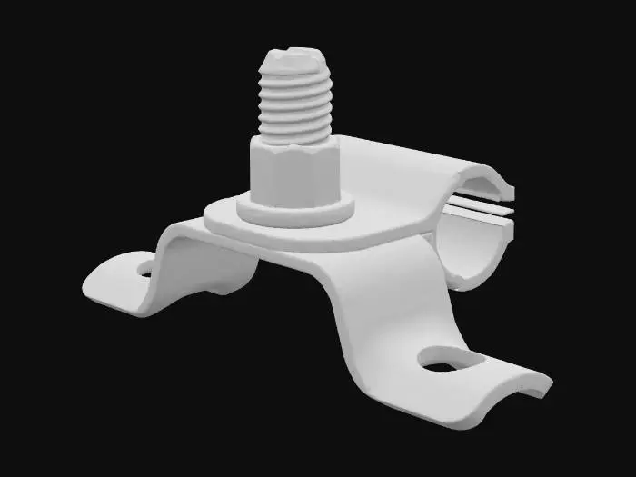 3D model for Metal Clamp Bolt