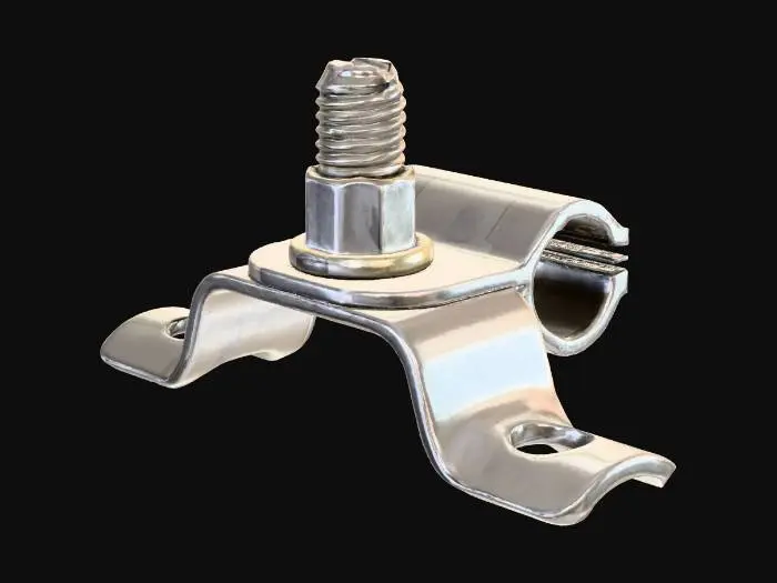 3D model for Metal Clamp Bolt