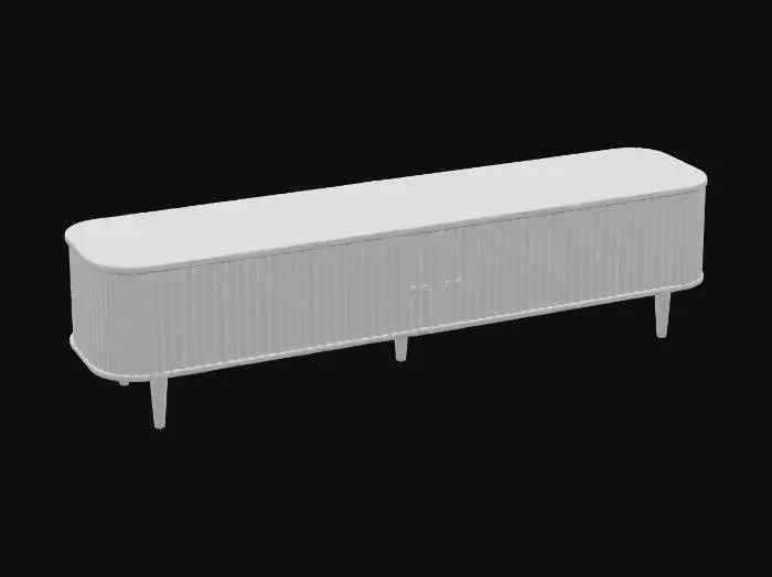 3D model for Scandinavian Sideboard