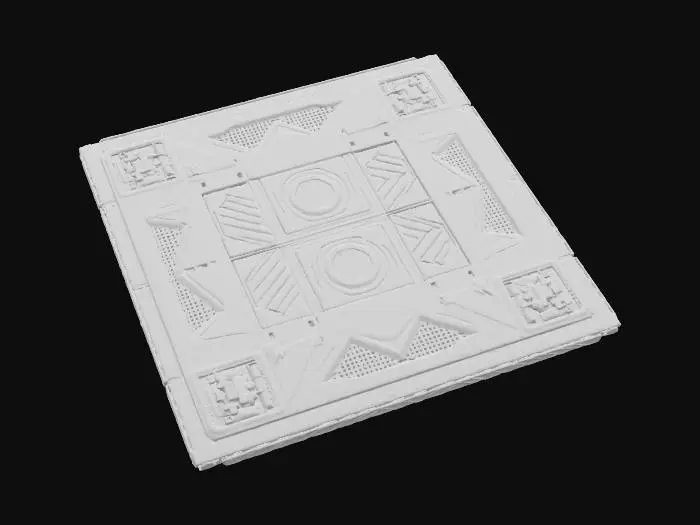 3D model for Spaceship Landing Pad