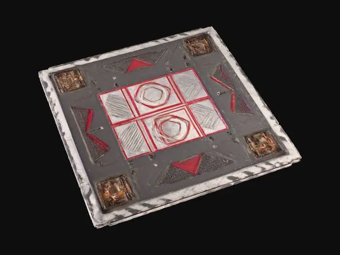 3D model for Spaceship Landing Pad