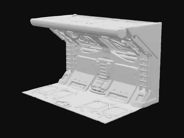 3D model for Spacecraft Control Panel