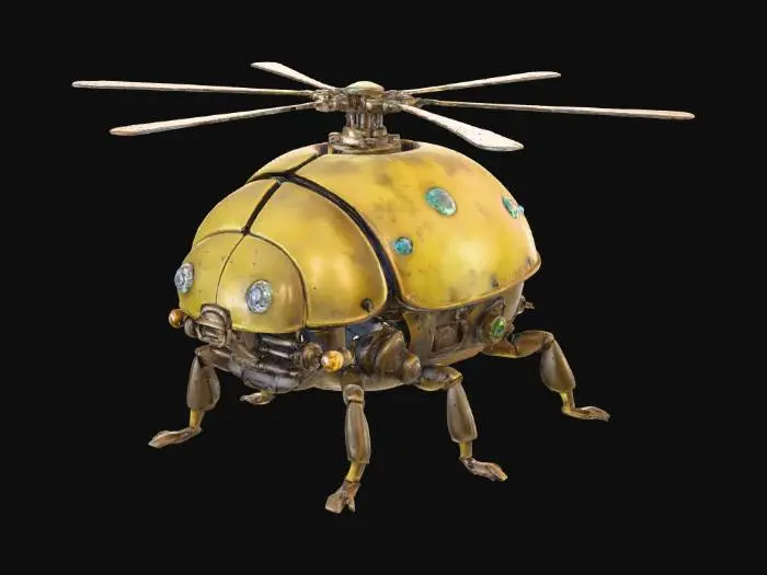 3D model for Steampunk Beetlecopter