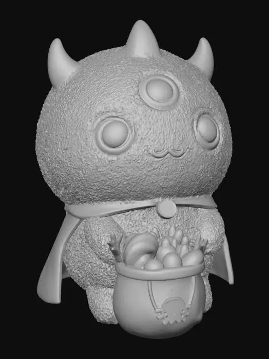 3D model for Candy Monster, #Halloween2025#