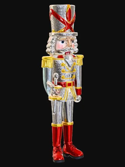 3D model for Nutcracker Crystal Ornament, #Christmas2025#