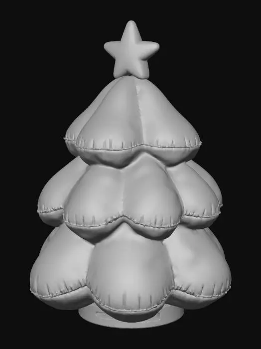 3D model for Glowing Balloon Tree, #Christmas2025#