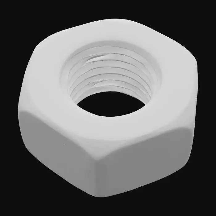3D model for Hexagon Nut