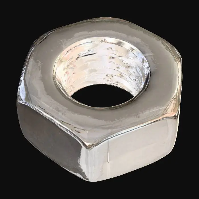 3D model for Hexagon Nut